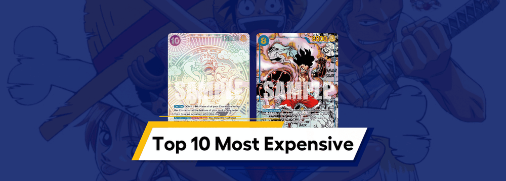 Top 10 Most Expensive One Piece OP11 Cards (English)  Fist of Di